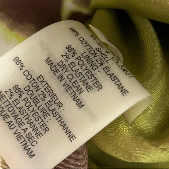 ❤️ Tahari multicoloured multi print skirt 2 - Picture 9 of 12